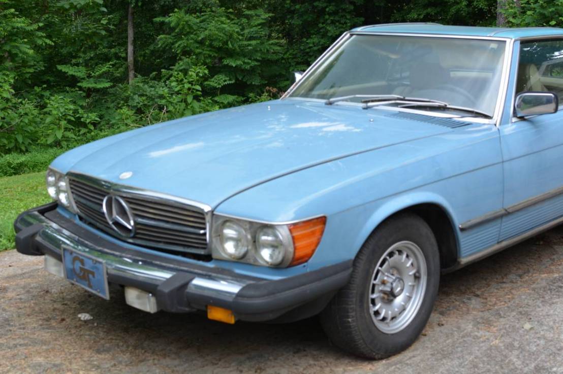 Nice Benz Project: 1981 380SL Convertible